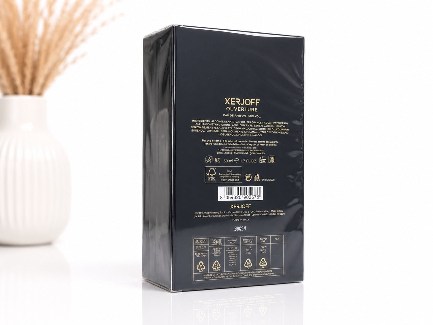 XERJOFF Ouverture 50ml Eau de Parfum Unisex Neu & Versiegelt Niche Luxury Duft