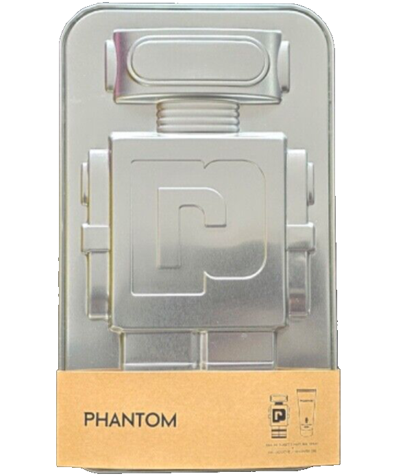 Paco Rabanne Phantom 100 ml Eau De Toilette & 100 ml Duschgel NEU & OVP