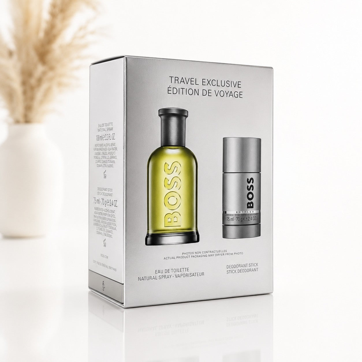 HUGO BOSS Bottled Geschenkset 100 ml EDT + 75 ml Deo Stick Herren Neu & OVP