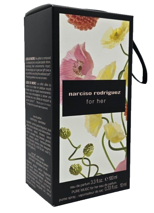 Narciso Rodriguez for Her Eau de Parfum Spray 100 ml & EDP 10 ml SET