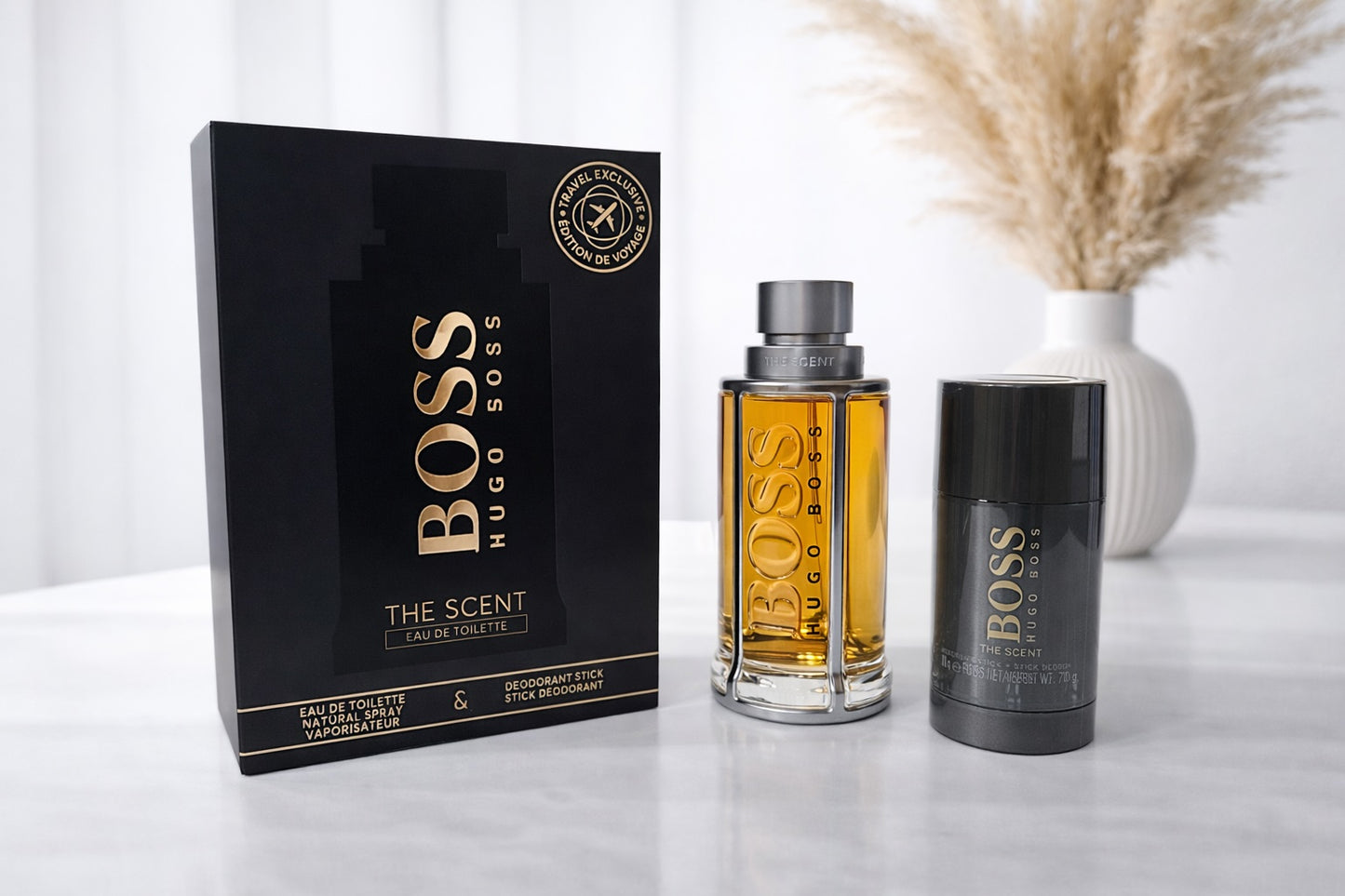 Hugo Boss The Scent Eau de Toilette 100 ml & Deostick 75 ml NEU & OVP