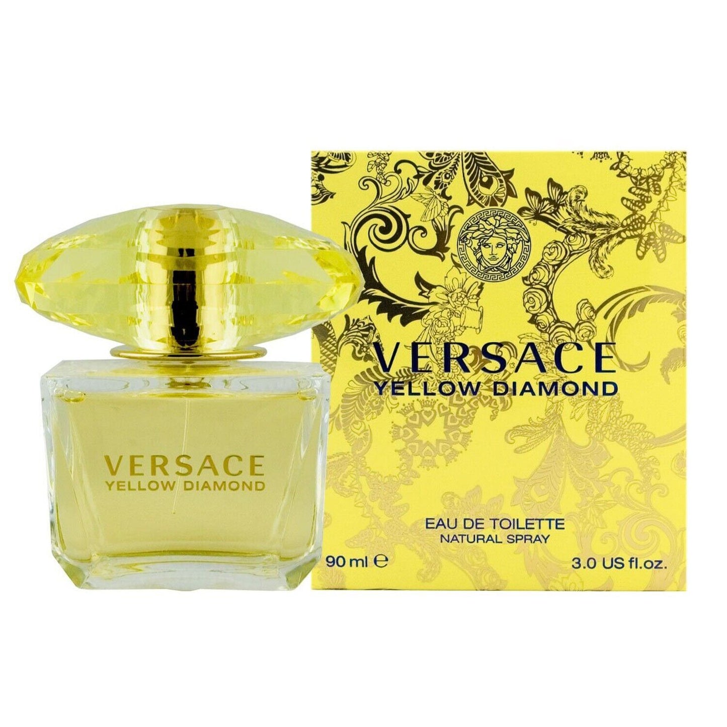 Versace Yellow Diamond Eau De Toilette 90 ml Neu & Ovp
