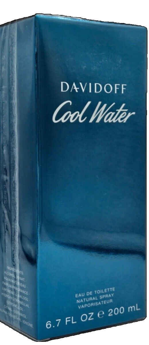 Davidoff Cool Water Eau De Toilette für Herren - 200 ml NEU & OVP