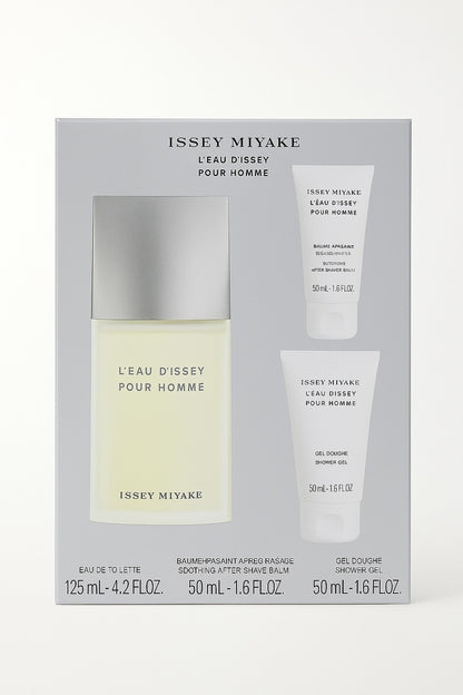 Issey Miyake L`Eau D`Issey  Pour Homme 125ml Eau De Toilette &ASB 50ml & DG 50ml
