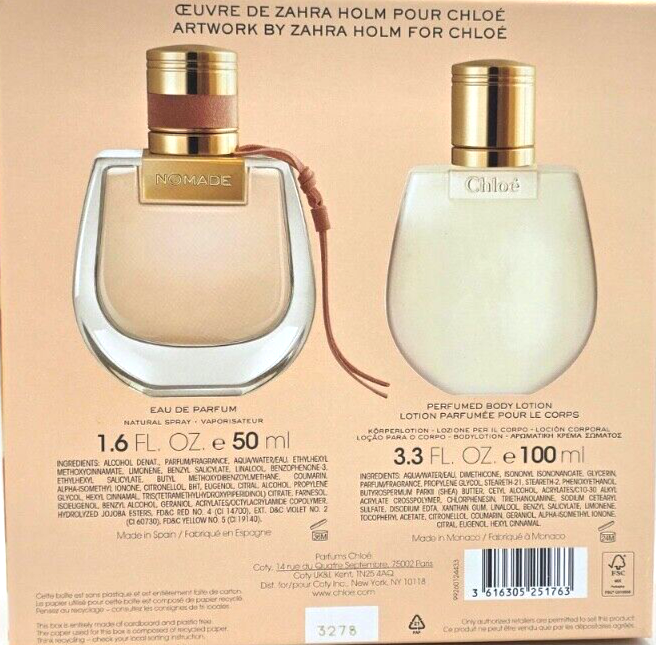 Chloe Nomade Eau de Parfum 50 ml & Bodylotion 100 ml NEU & OVP