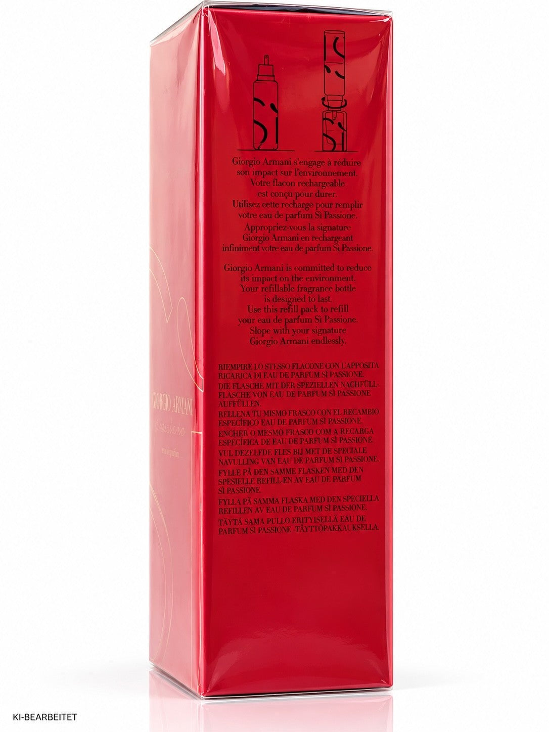 Giorgio Armani Sì Passione EDP 100 ml Refill Nachfüllflakon Damen Parfum