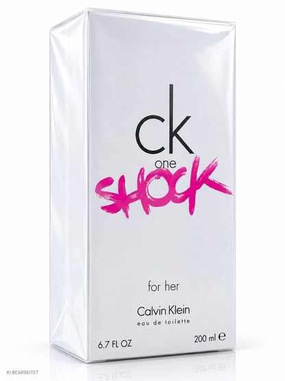 CK One Shock for Her 200ml Eau de Toilette Damen Duft Calvin Klein Neu & OVP