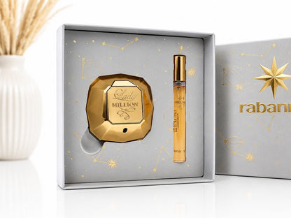 Paco Rabanne Lady Million Eau de Parfum 50ml + 10ml Damen Duft Set Geschenkbox