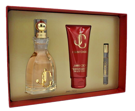 Jimmy Choo I Want Choo 100 ml Eau De Parfum & 7,5 ml EDP & Bodylotion 100 ml SET