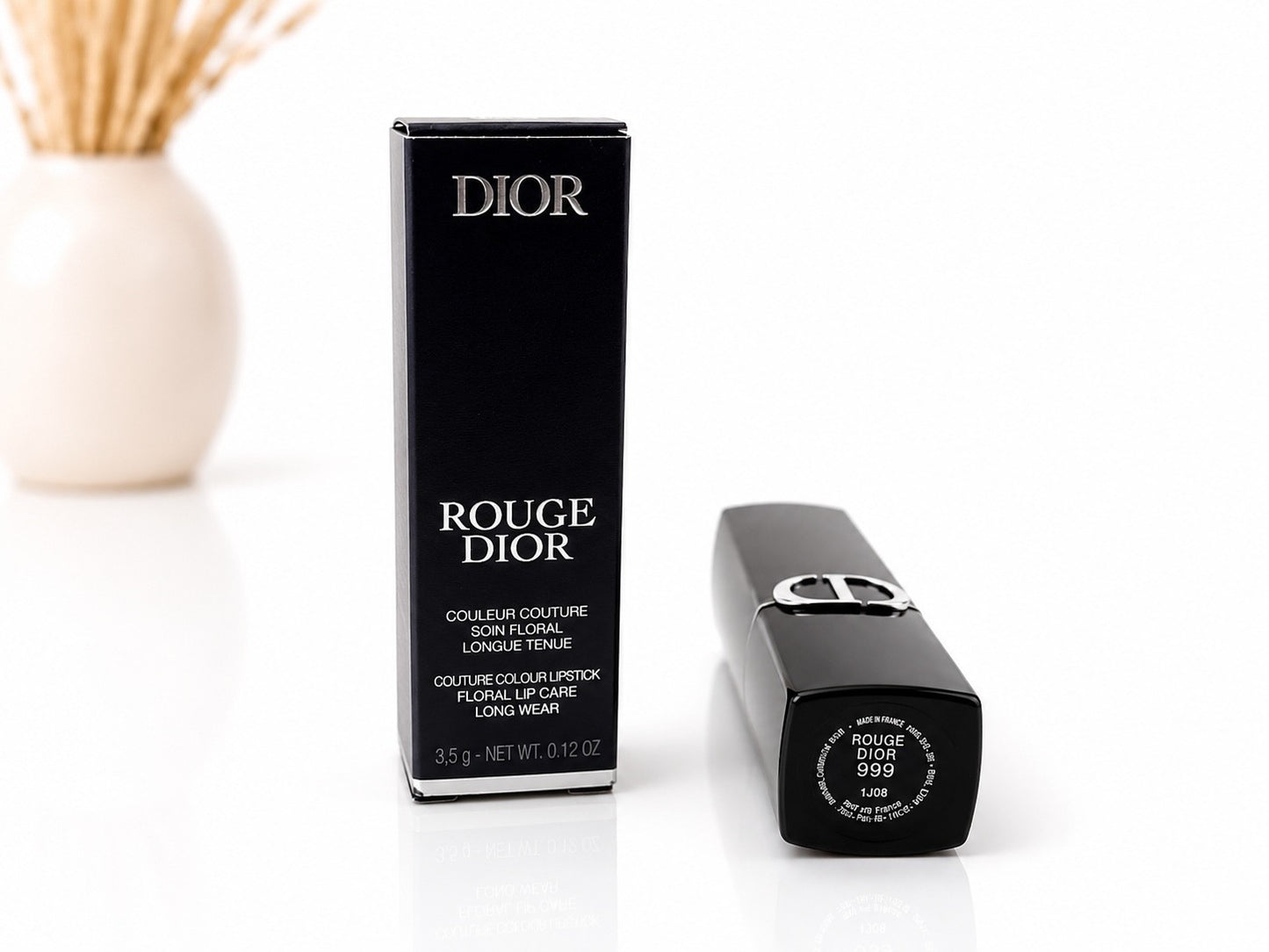 Dior Rouge Dior 999 Satin Lipstick 3,5g Couture Lippenstift Rot Neu & OVP