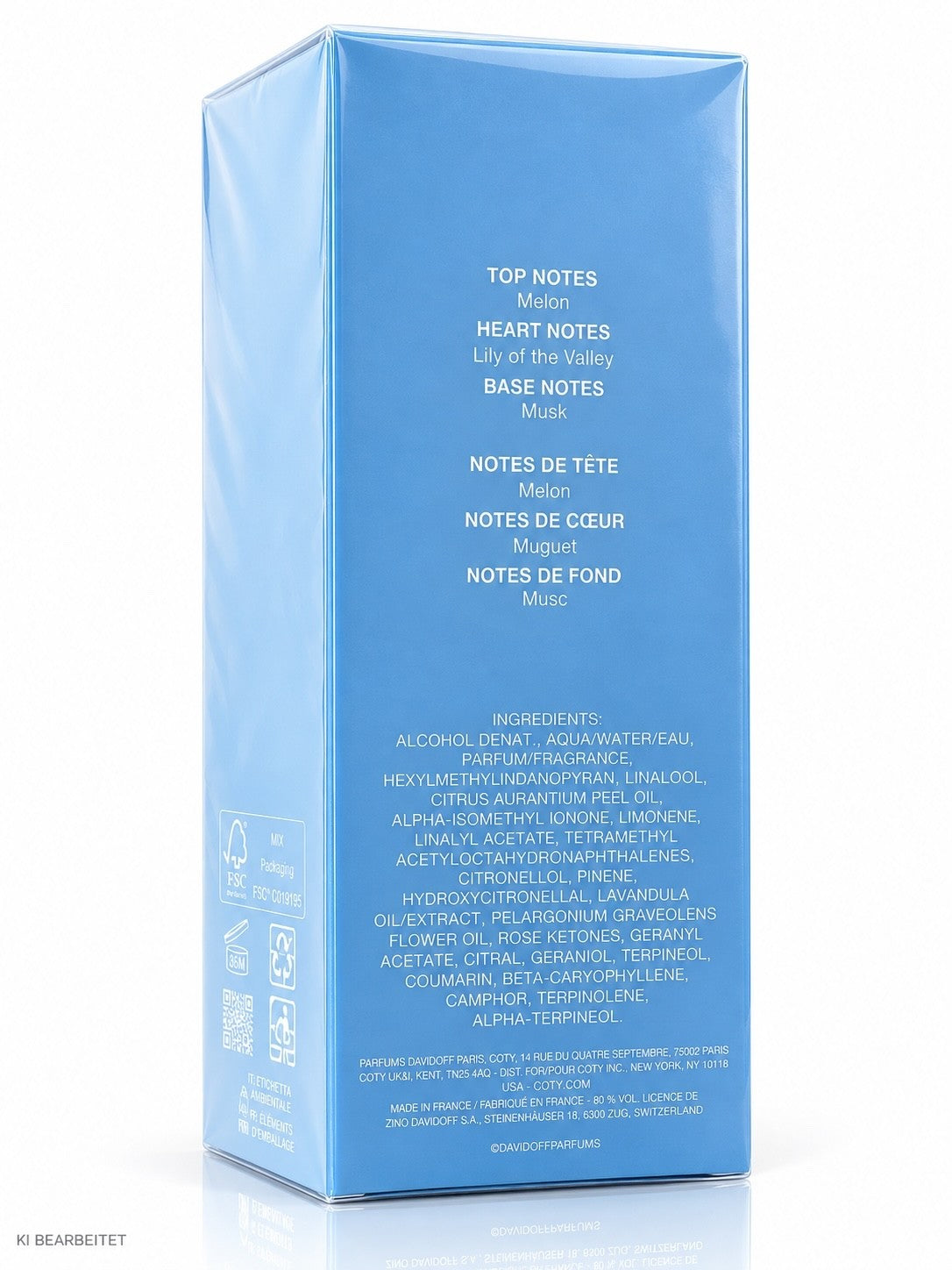 Davidoff Cool Water Woman Eau de Toilette 100ml Damen Parfum Spray Neu OVP