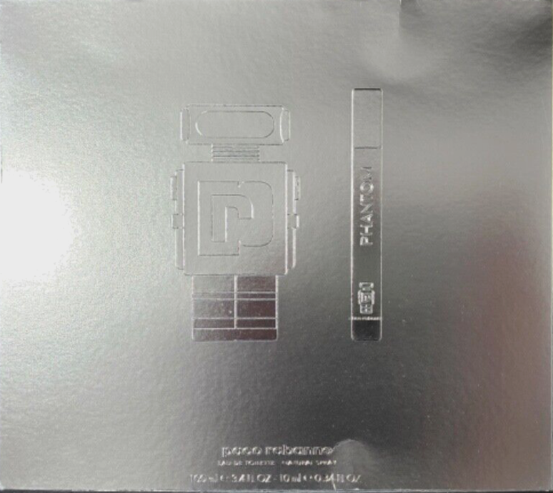 Paco Rabanne Phantom 100 ml Eau De Toilette &  10 ml Eau de Toilette  Set