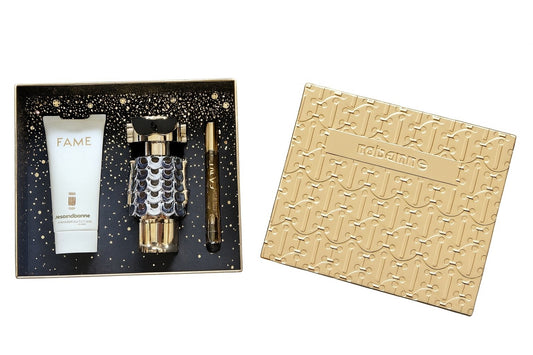 Paco Rabanne Fame Eau de Parfum - 80 ml & Bodylotion 100 ml & Eau de Parfum 10ml