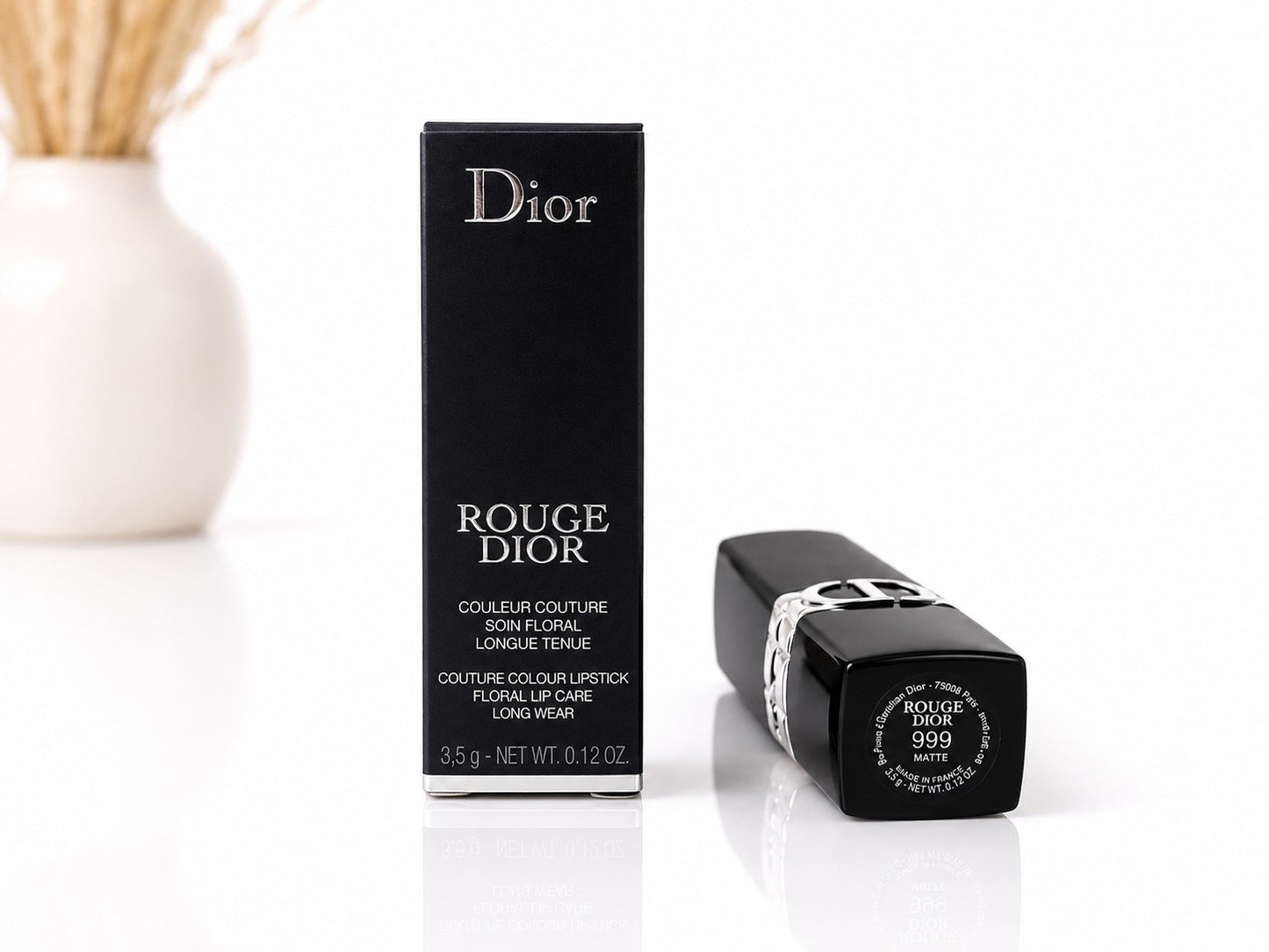 Dior Rouge Dior 999 Matte Lipstick 3,5g Couture Lippenstift Rot Neu & OVP