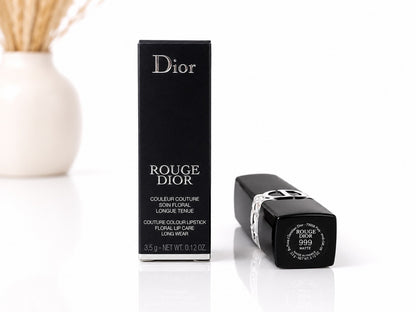 Dior Rouge Dior 999 Matte Lipstick 3,5g Couture Lippenstift Rot Neu & OVP