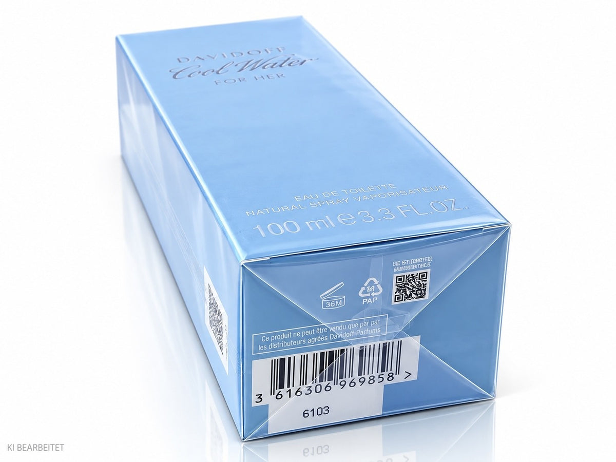 Davidoff Cool Water Woman Eau de Toilette 100ml Damen Parfum Spray Neu OVP