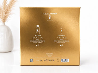 Dolce & Gabbana K Pour Homme EDP Geschenkset 200ml + 10ml Eau de Parfum Herren