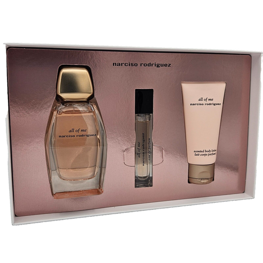 Narciso Rodriguez All of Me Eau de Parfum 90 ml + Bodylotion 50 ml + EDP 10 ml