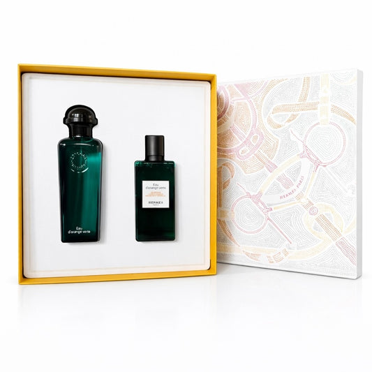 Hermès Eau d’Orange Verte Eau de Cologne – 100 ml & 80 ml Duschgel – Unisex