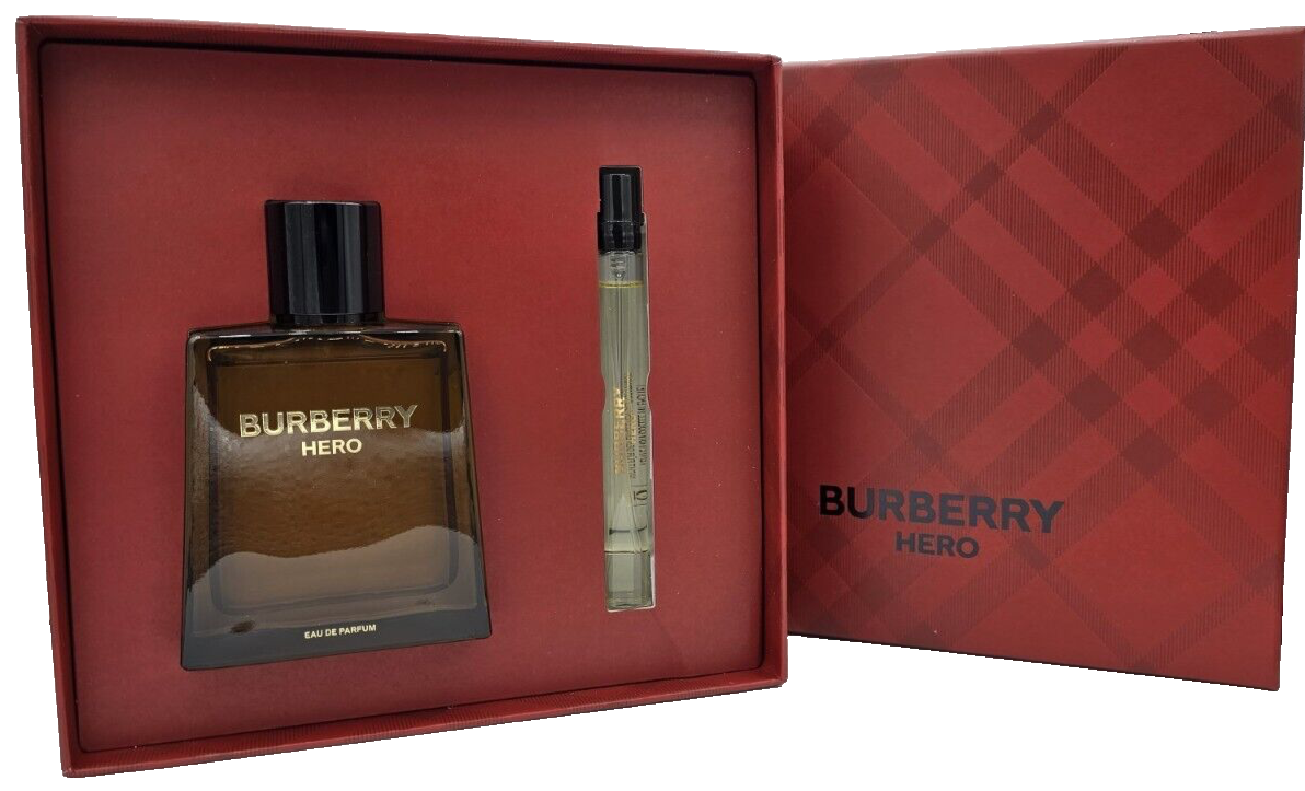 Burberry Hero Eau de Parfum für Herren - 100 ml + Eau de Parfum 10 ml  NEU &NOVP