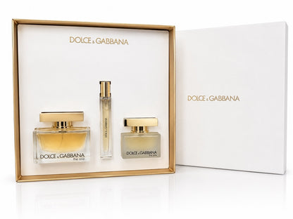 Dolce & Gabbana The One Damen Geschenkset EDP 75ml + EDP 10ml + Hair Mist 30ml