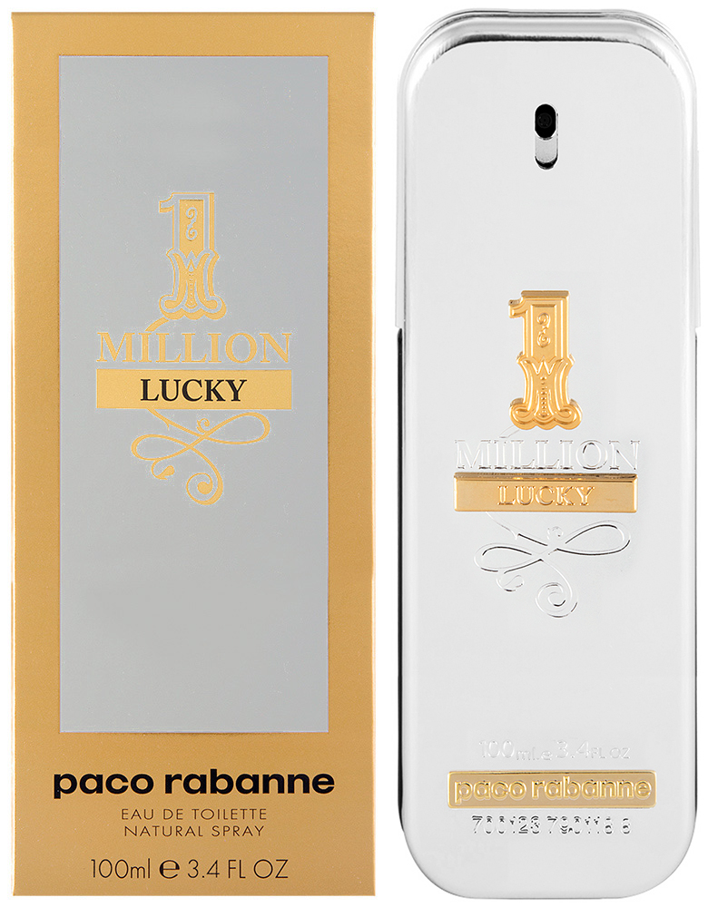 Paco Rabanne 1 Million Lucky 100ml EDT Herren Parfum Eau de Toilette Neu & OVP