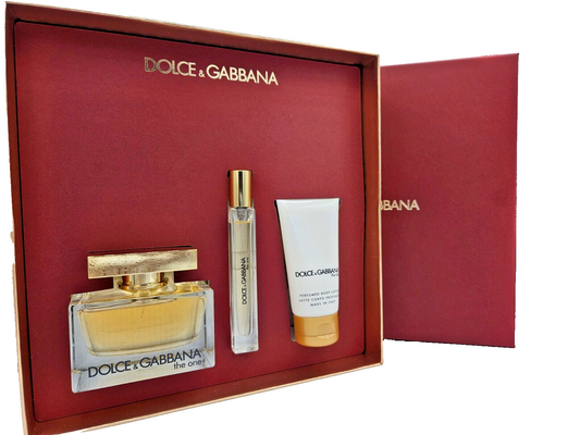Dolce&Gabbana The One Eau de Parfum Set - 75 ml & EDP 10 ml & 50 ml Bodylotion