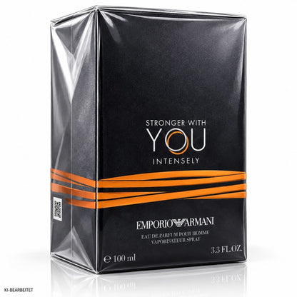 Emporio Armani Stronger With You Intensely EDP 100 ml Herren Parfum Neu OVP