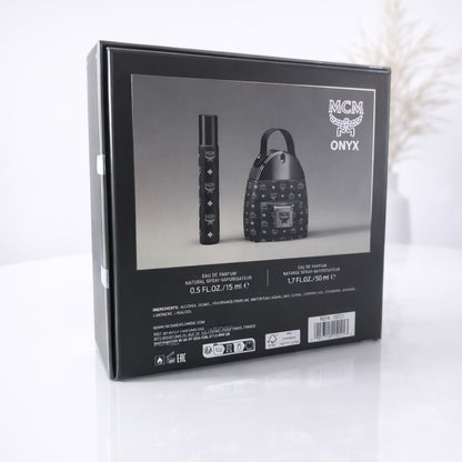 MCM ONYX EDP Set 50ml + 15ml Herren Parfum NEU OVP ORIGINAL Luxus Duft Geschenk