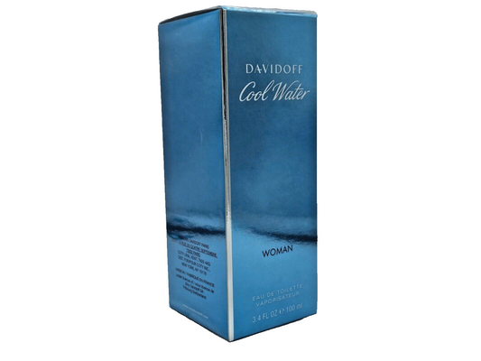 Davidoff Cool Water Eau De Toilette für Damen - 100 ml NEU & OVP