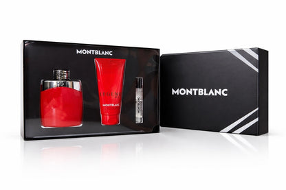 Montblanc Legend Red Set Eau de Parfum 100 ml & EDP 7,5 ml + Duschgel 100 ml