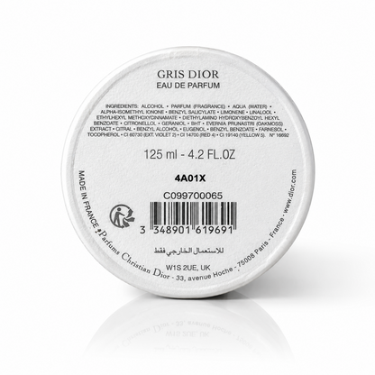 Christian Dior Gris Dior 125ml Eau de Parfum EDP Unisex La Collection Privée