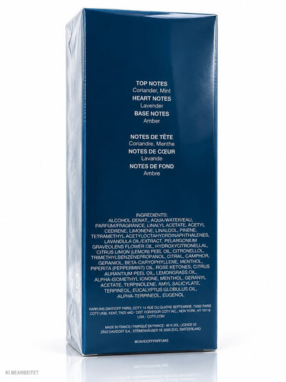 Davidoff Cool Water Herren Eau de Toilette Spray - 125 ml Neu & Ovp