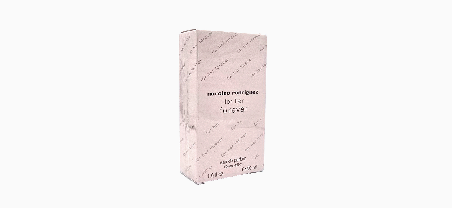 Narciso Rodriguez For Her Forever 20 Year Edition Eau de Parfum 50 ml NEU & OVP