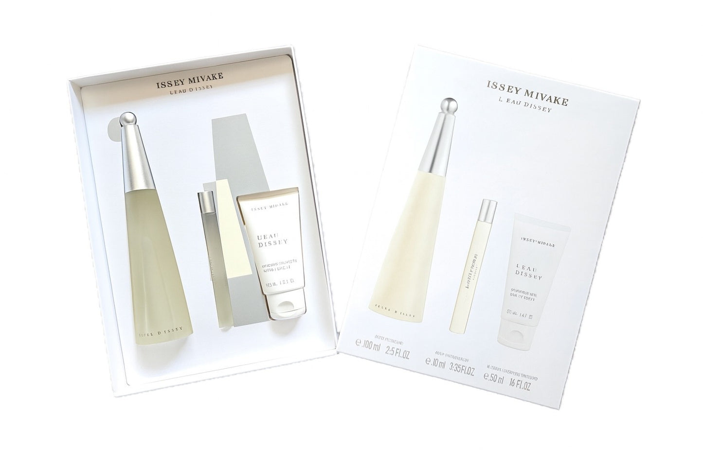 Issey Miyake L'eau D'Issey 100 ml Eau de Toilette & 10ml EDT & Bodylotion 50 ml