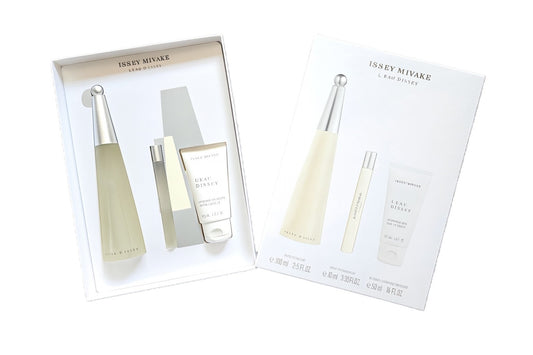 Issey Miyake L'eau D'Issey 100 ml Eau de Toilette & 10ml EDT & Bodylotion 50 ml