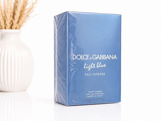 Dolce & Gabbana Light Blue Eau Intense Pour Homme Eau de Toilette - 200 ml