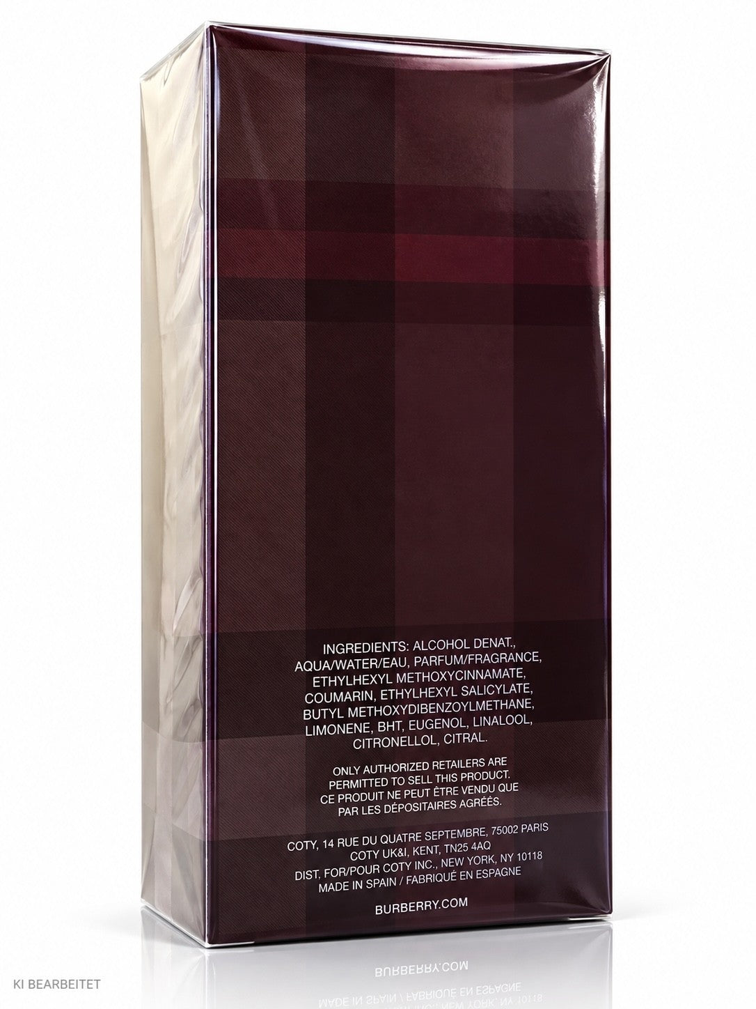 Burberry London Eau de Toilette 100ml Herren Parfum Spray Neu OVP
