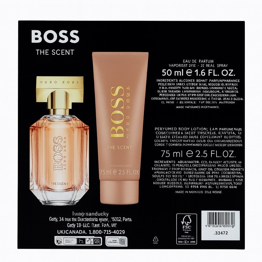 Hugo Boss The Scent Eau de Parfum 50 ml & Bodylotion 75 ml Neu & Ovp