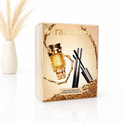 Paco Rabanne FAME Set 30ml Eau de Parfum + 8ml Mascara Schwarz Neu OVP Damen