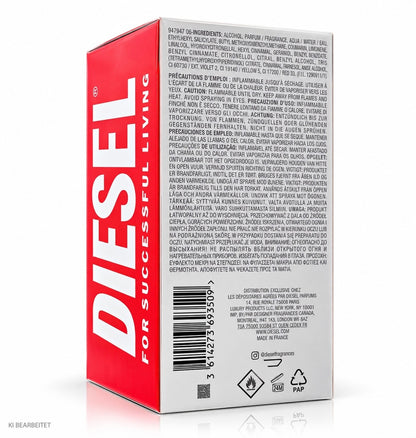 Diesel D Eau de Toilette 100ml Unisex Parfum Spray Neu OVP Original Duft