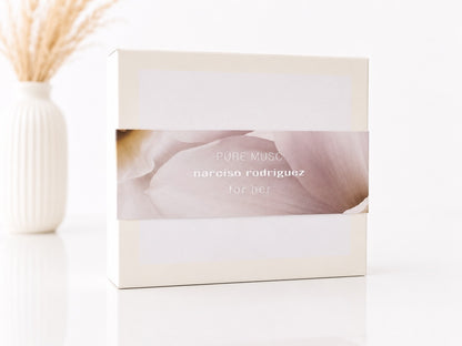 Narciso Rodriguez Pure Musc 50ml EDP + For Her 10ml EDT Mini Geschenkset Neu