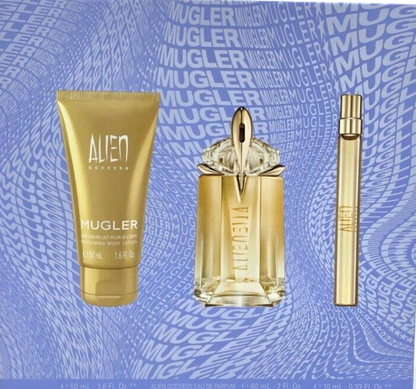 Mugler Alien Goddess Refillable 60 ml EDP & 10 ml EDP & Bodylotion 50 ml