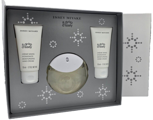 Issey Miyake A Drop d`Issey  50 ml Eau de Parfum &  2 x 50 ml Hand Creme SET