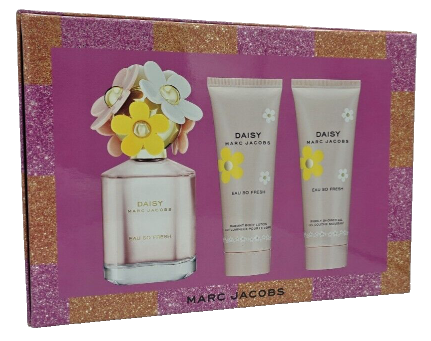 Marc Jacobs Daisy Eau So Fresh Eau de Toilette 75ml & Bodylotion 75 ml & DG 75ml
