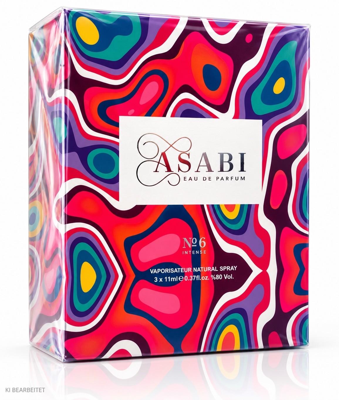 ASABI No. 6 Intense Eau de Parfum 3 x 11 ml Unisex Travel Set EDP Neu OVP