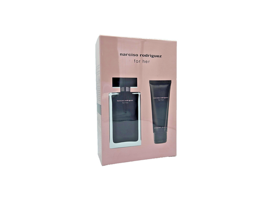 Narciso Rodriguez for Her Eau de Toilette Spray 100 ml & Bodylotion 75 ml