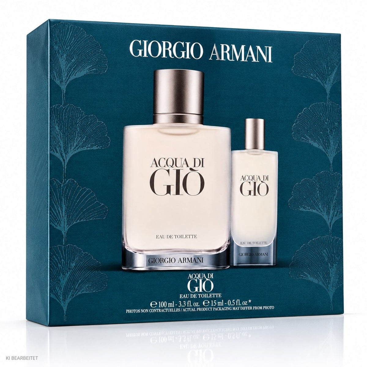 Armani Acqua di Gi0 Geschenkset Herren EDT 100ml + 15ml Eau de Toilette