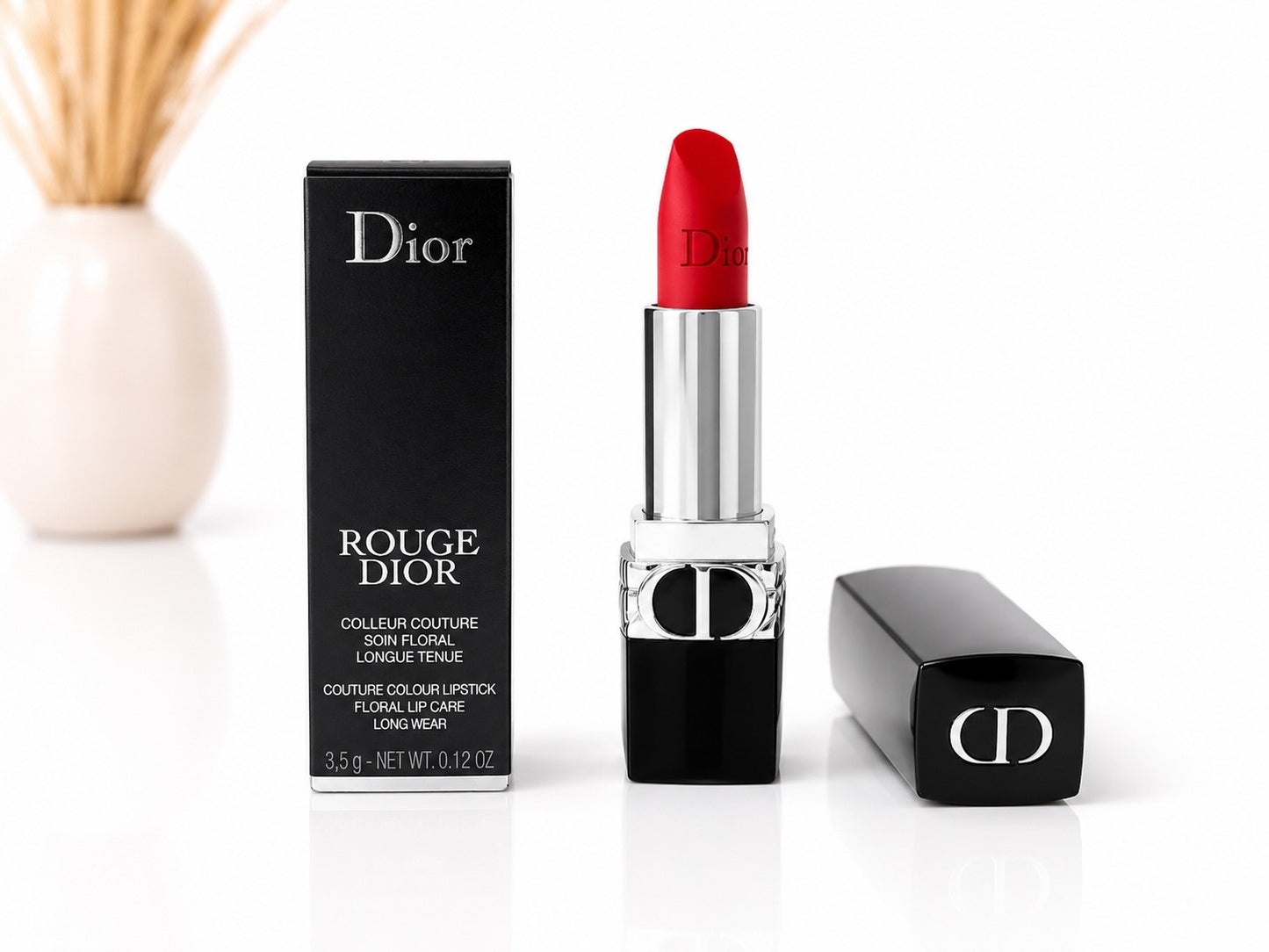 Dior Rouge Dior 999 Matte Lipstick 3,5g Couture Lippenstift Rot Neu & OVP
