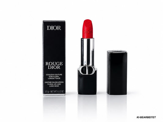 Dior Rouge Dior 999 Velvet Lipstick 3,5g Couture Lippenstift Rot Neu & OVP